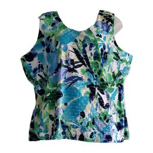 Tan Jay Petite PL/G Sleeveless Top